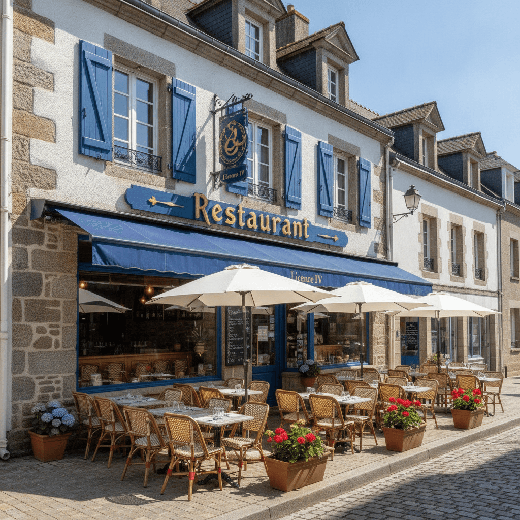 Restaurant 60m² à Concarneau : terrasse - licence IV - Image 1