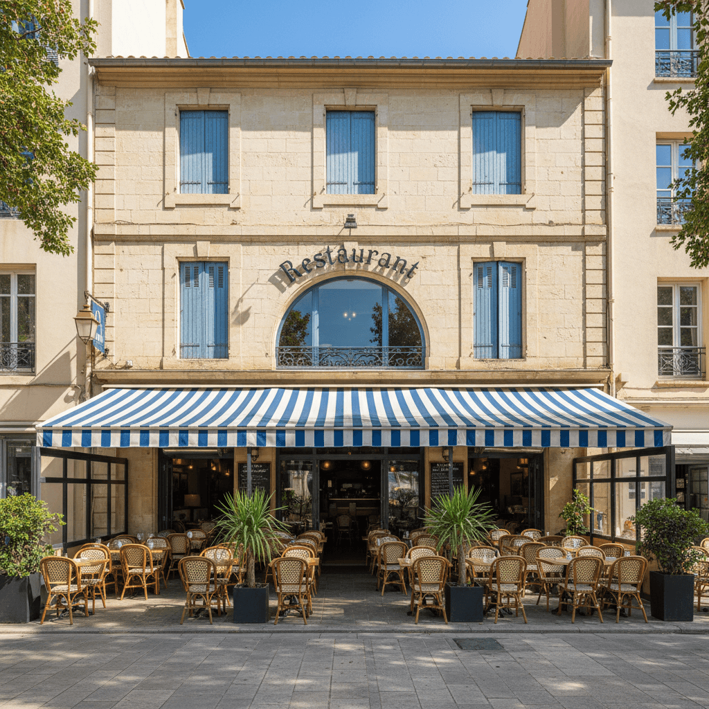 Restaurant 80m² à Marseille : terrasse - licence IV - Image 1