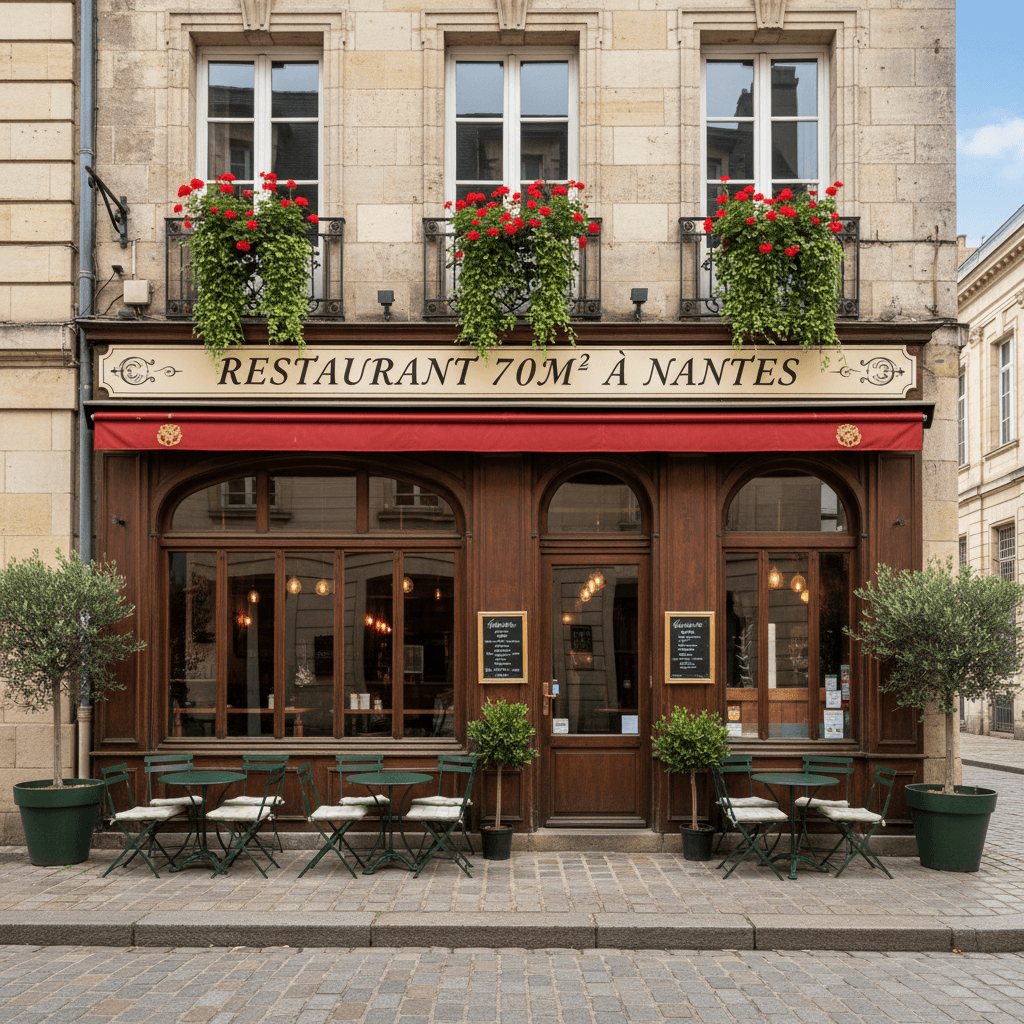 Restaurant 70m² à Nantes