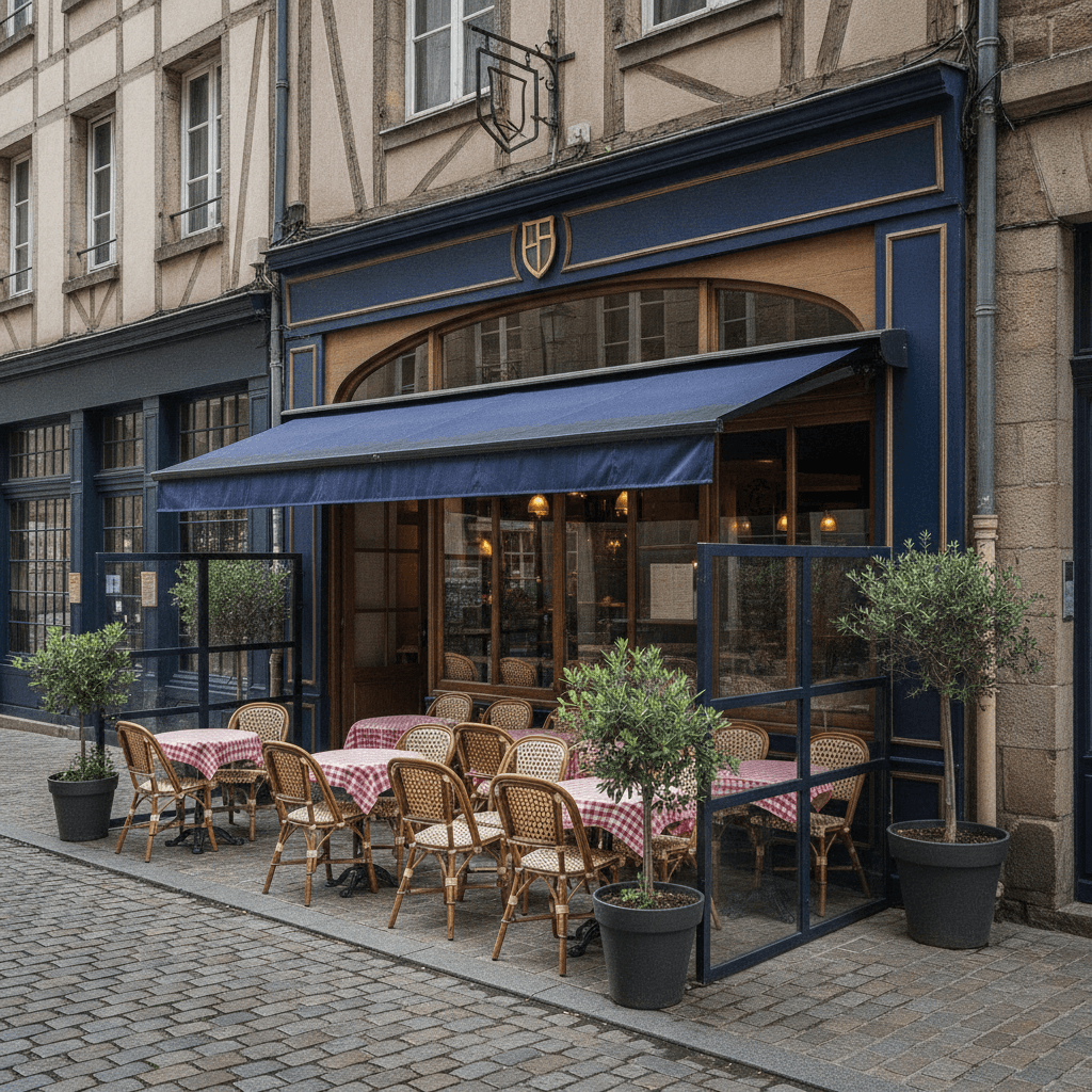 Restaurant à Rennes : terrasse - licence IV - Image 1
