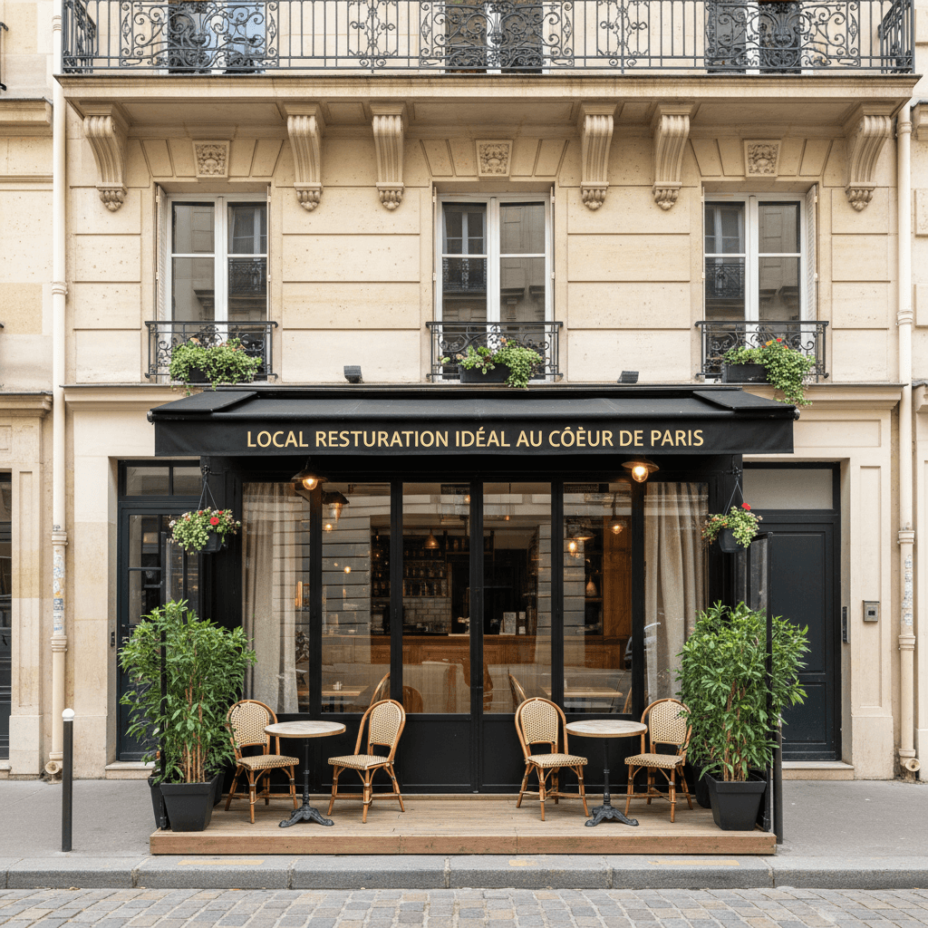 Local Restauration Idéal au Cœur de Paris - Image 1