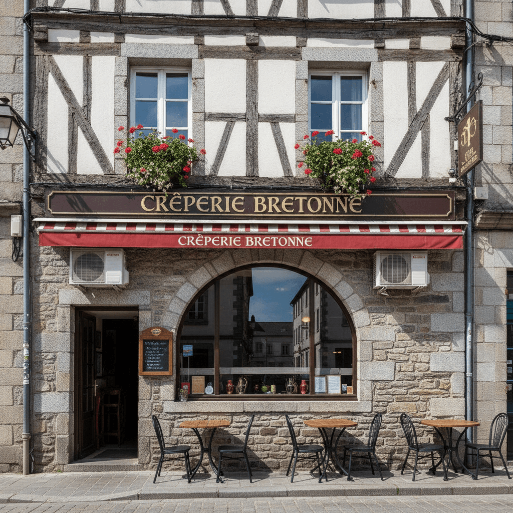 Restaurant à Vannes : terrasse - climatisation - Image 1