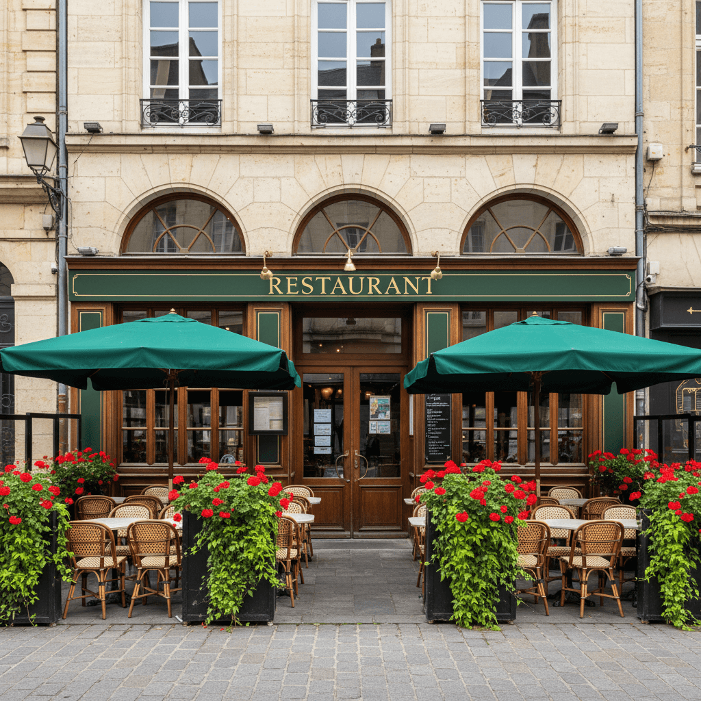 Restaurant à Nantes : terrasse - licence IV - Image 1