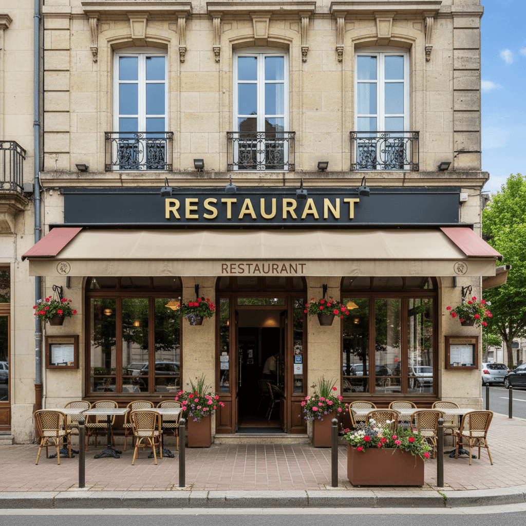 Restaurant 465m² à Ibos : terrasse - licence IV - Image 1