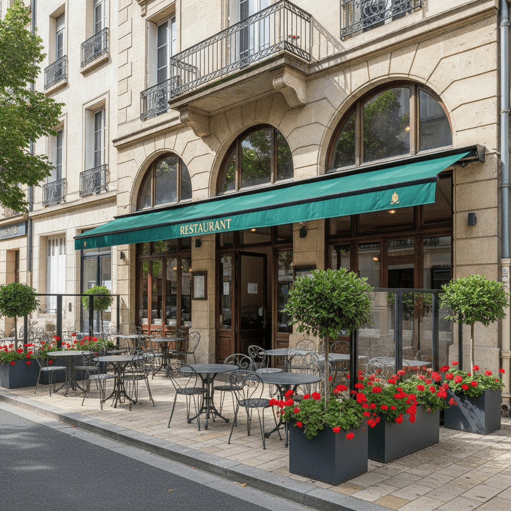 Restaurant 150m² à Le Bouscat : terrasse - licence IV - Image 1