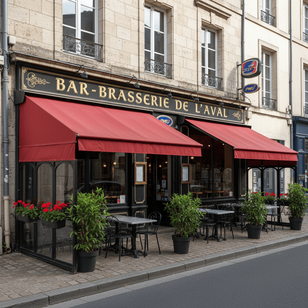 Bar-brasserie 150m² à Laval : terrasse - licence IV - Image 1