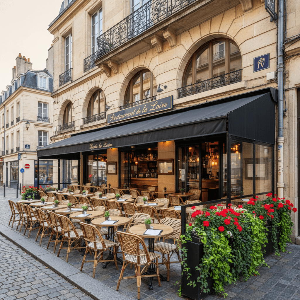 Restaurant à Nantes : terrasse - licence IV