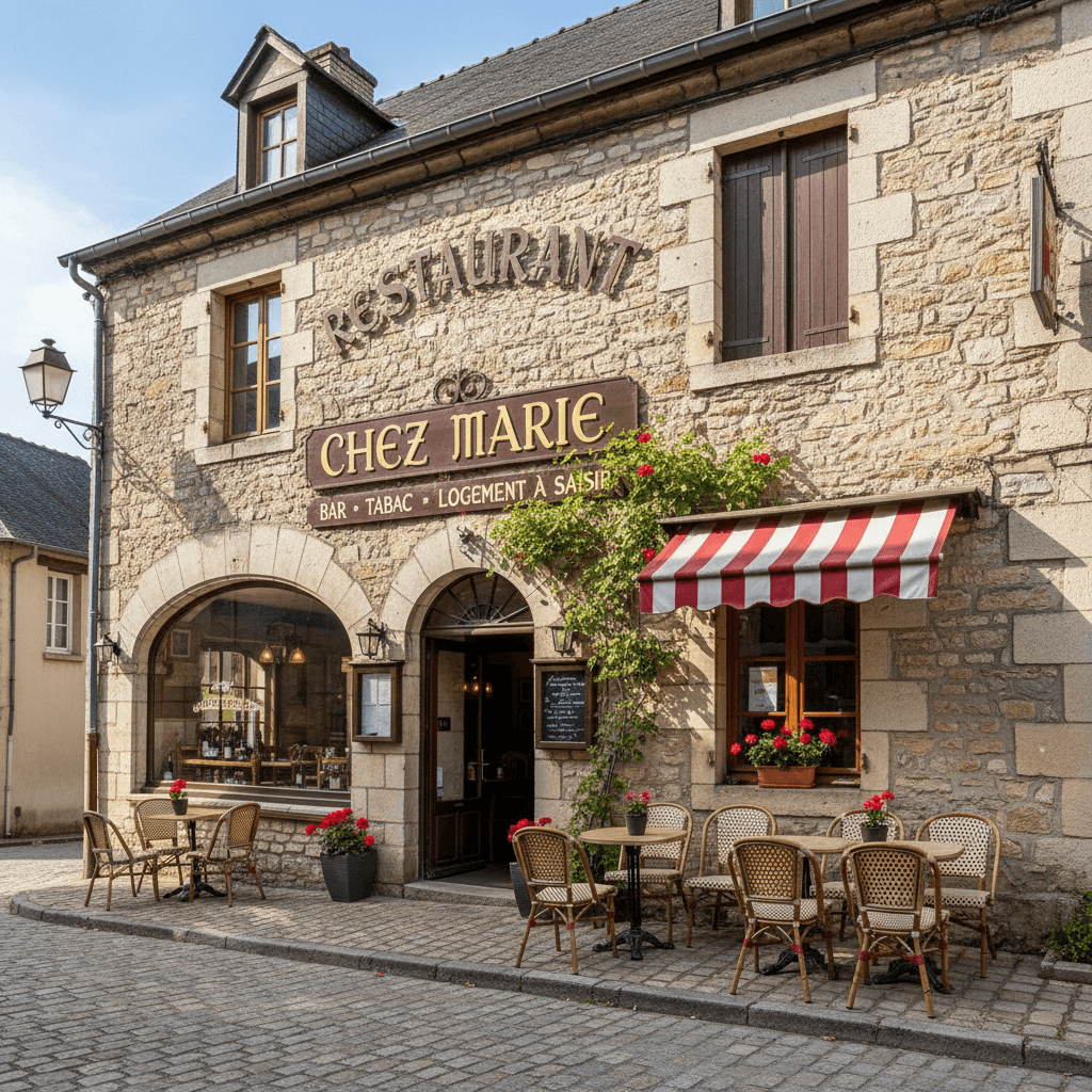 Restaurant 300m² à Corrèze : terrasse - licence IV - Image 1