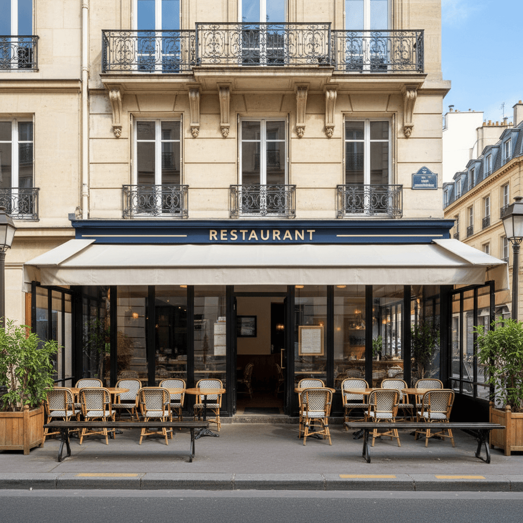 Restaurant avec espace extérieur à Levallois-Perret - Image 1
