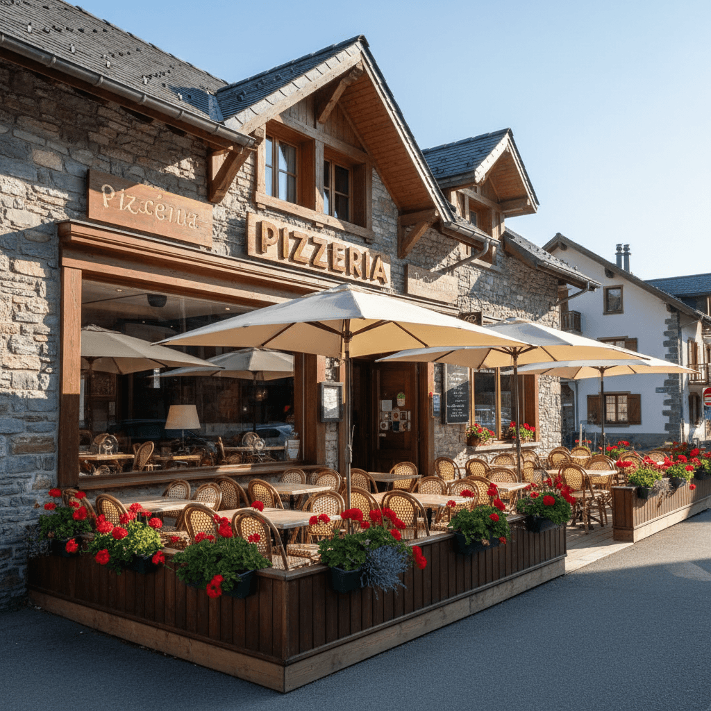 Restaurant 203m² à Frontenex : terrasse - licence IV - Image 1