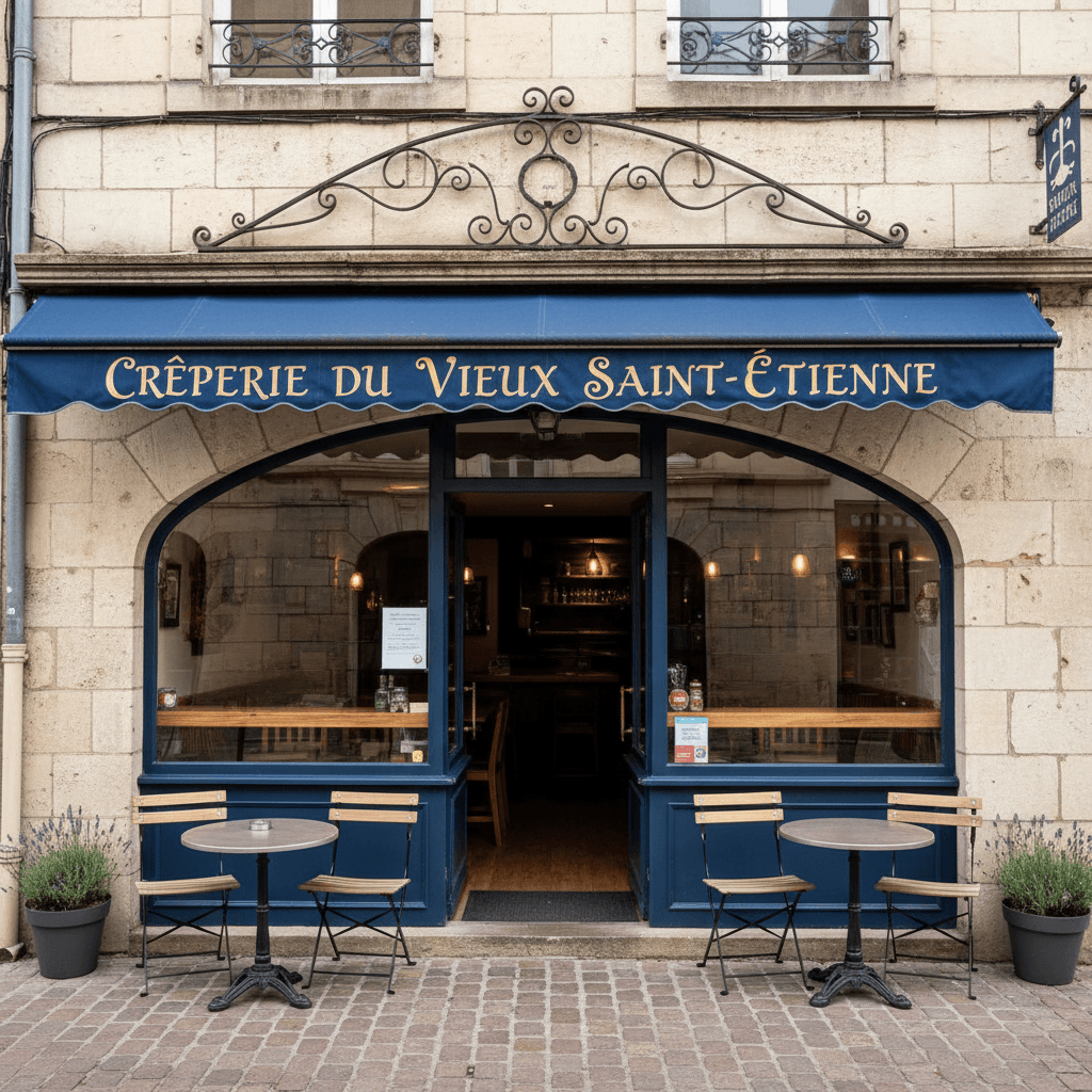 Restaurant 70m² à Saint-Étienne : terrasse - licence IV - Image 1