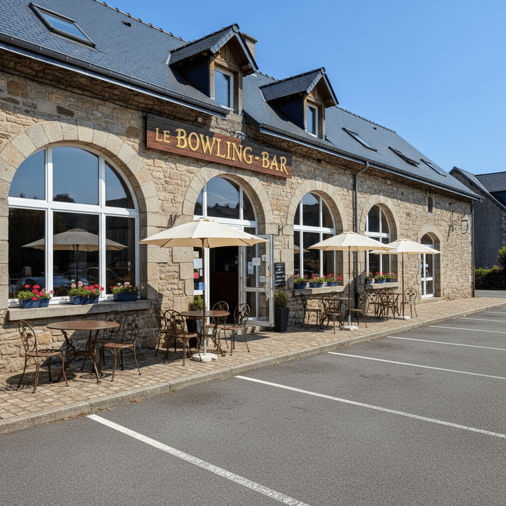Bar-brasserie 800m² à Montagnole : terrasse - licence IV - Image 1