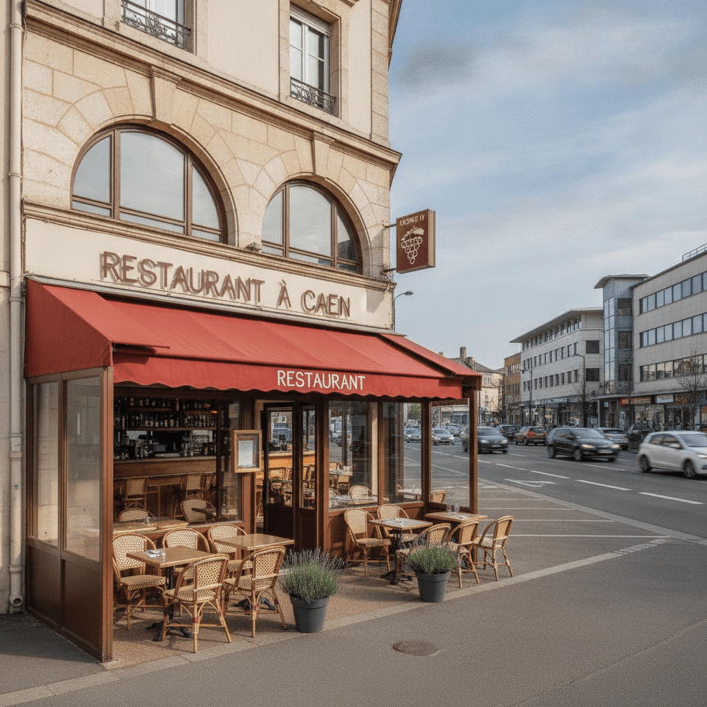 Restaurant à Caen : terrasse - licence IV - Image 1