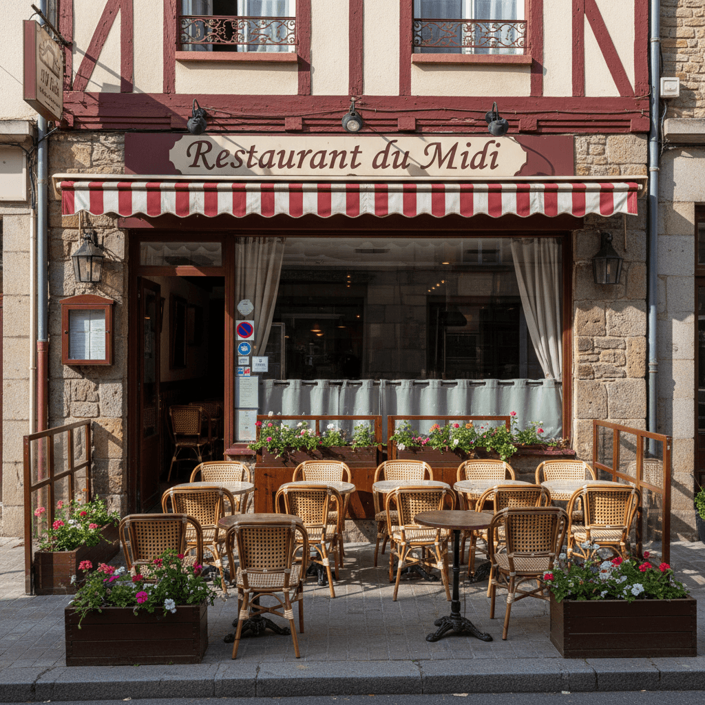Restaurant 85m² à Bayonne : terrasse - licence IV - Image 1