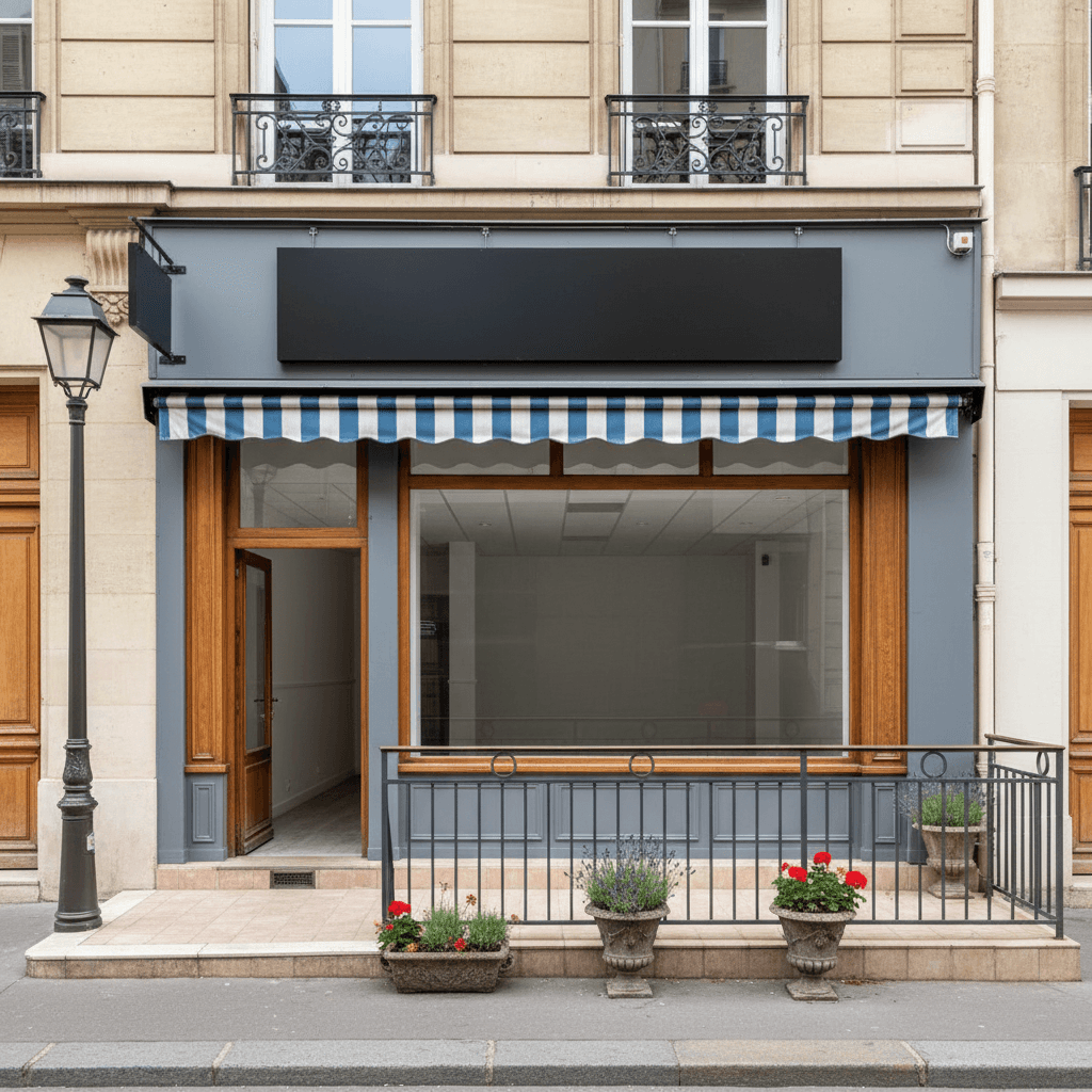 Murs et fonds 250m² à Boulogne-Billancourt : extraction - Image 1