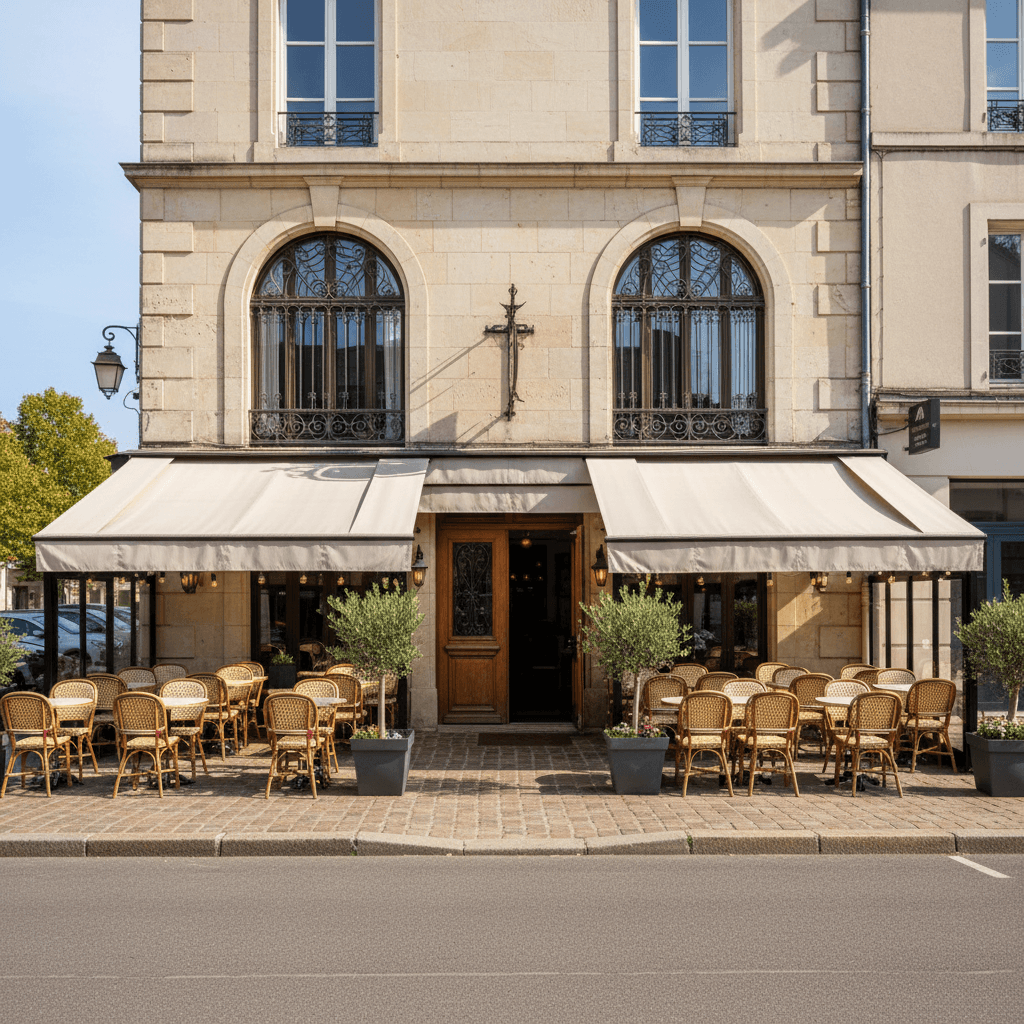 Restaurant 110m² à Richemont : terrasse - licence IV