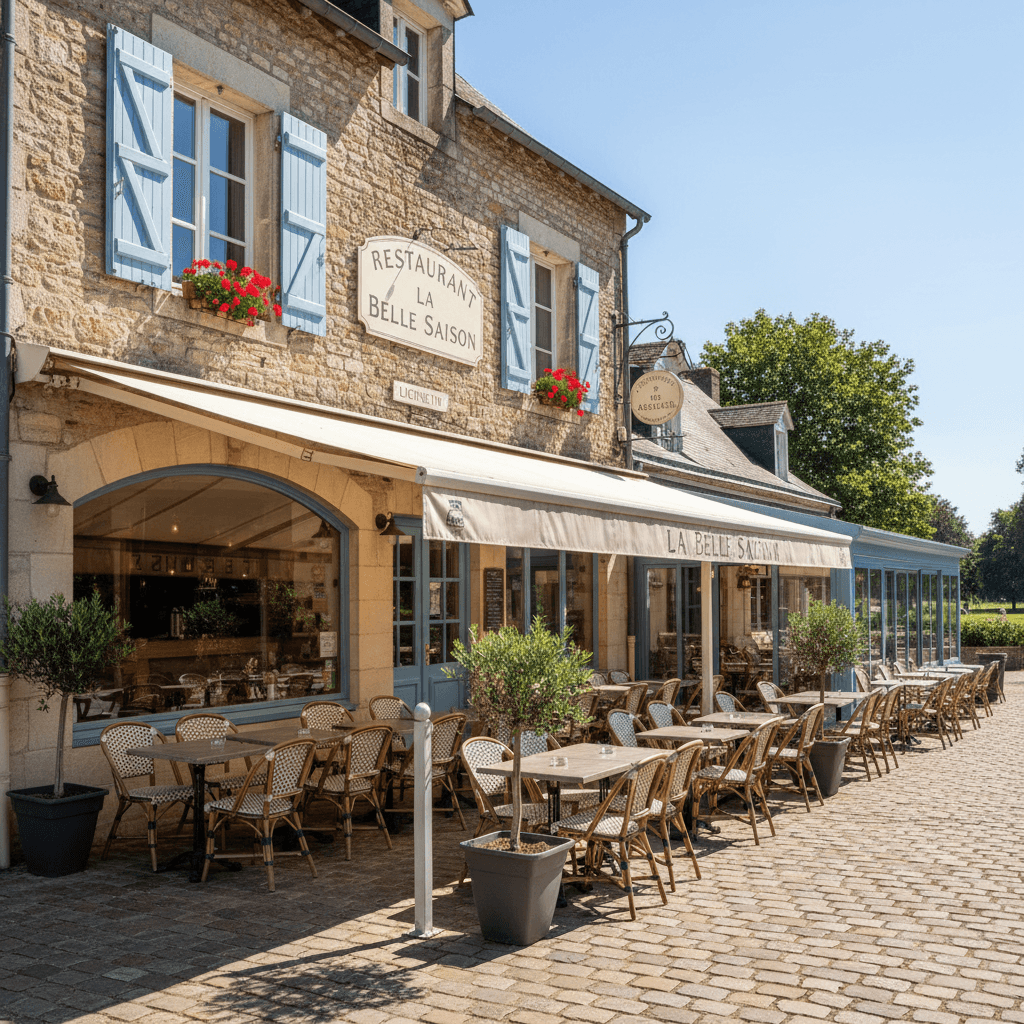 Restaurant à Mouilleron-Le-Captif : terrasse - licence IV