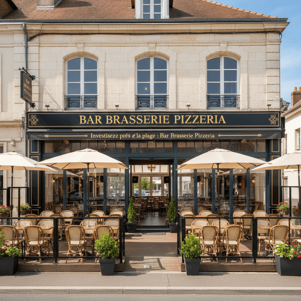 Bar-brasserie à Caen : terrasse - licence IV - Image 1
