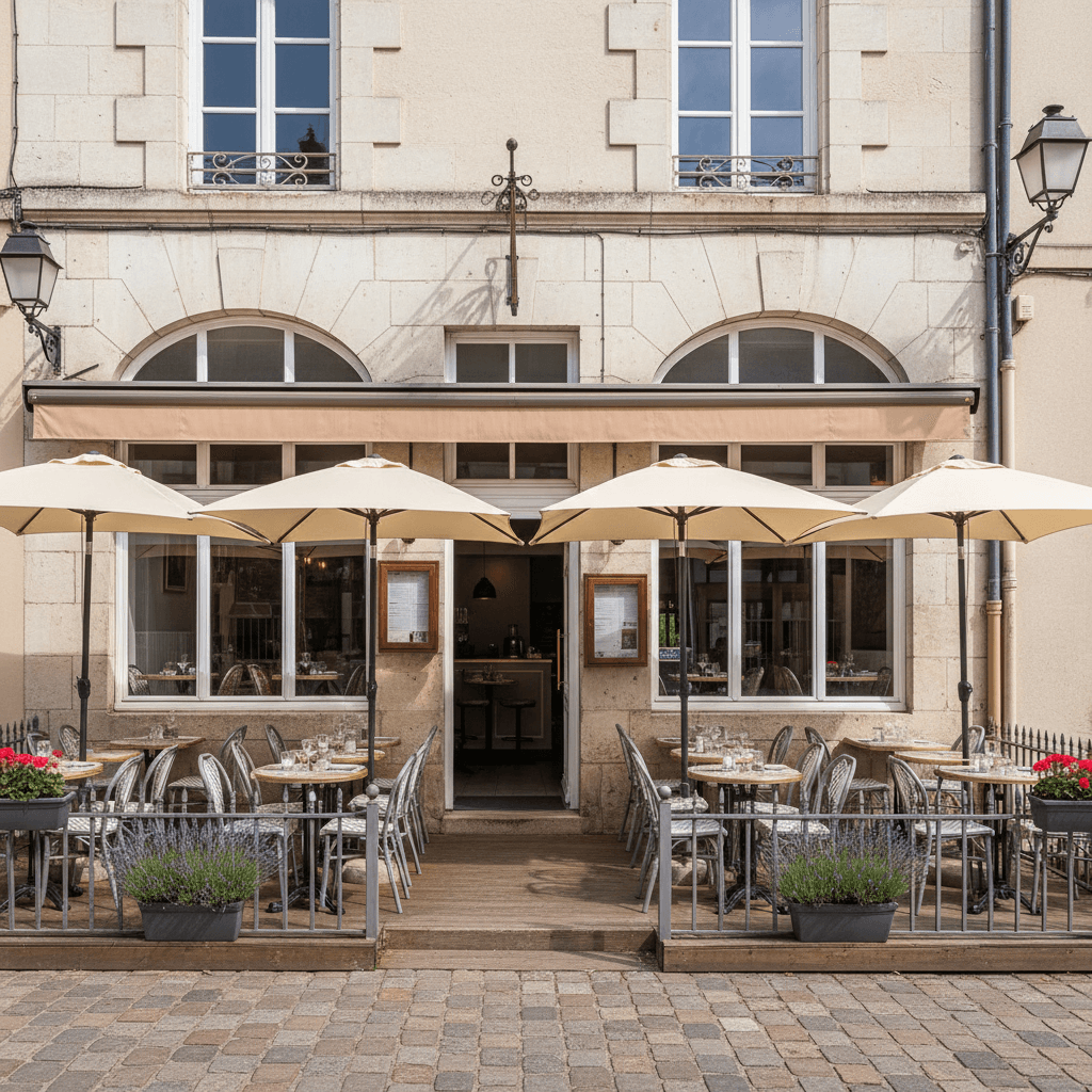 Restaurant 188m² à Ombrée D'Anjou : terrasse - licence IV - Image 1
