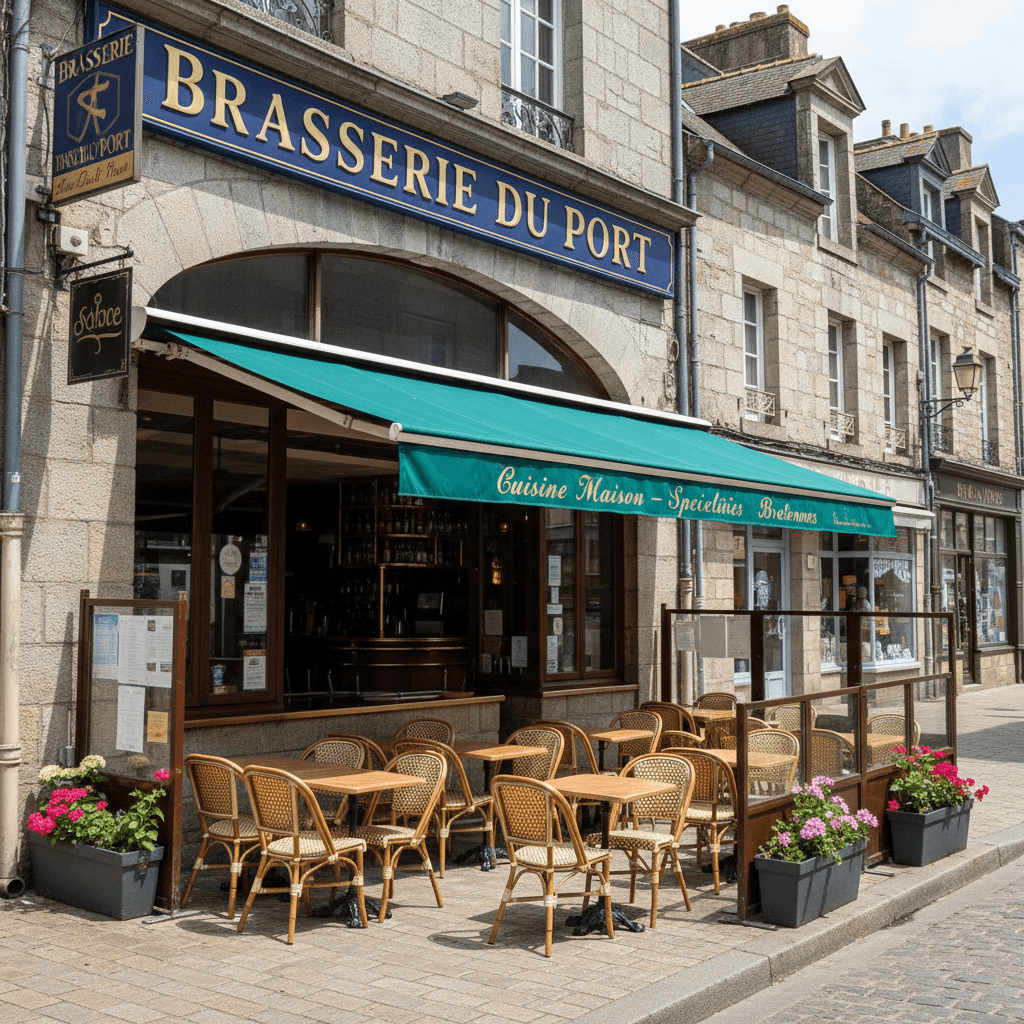 Bar-brasserie à Vannes : terrasse - licence IV - Image 1