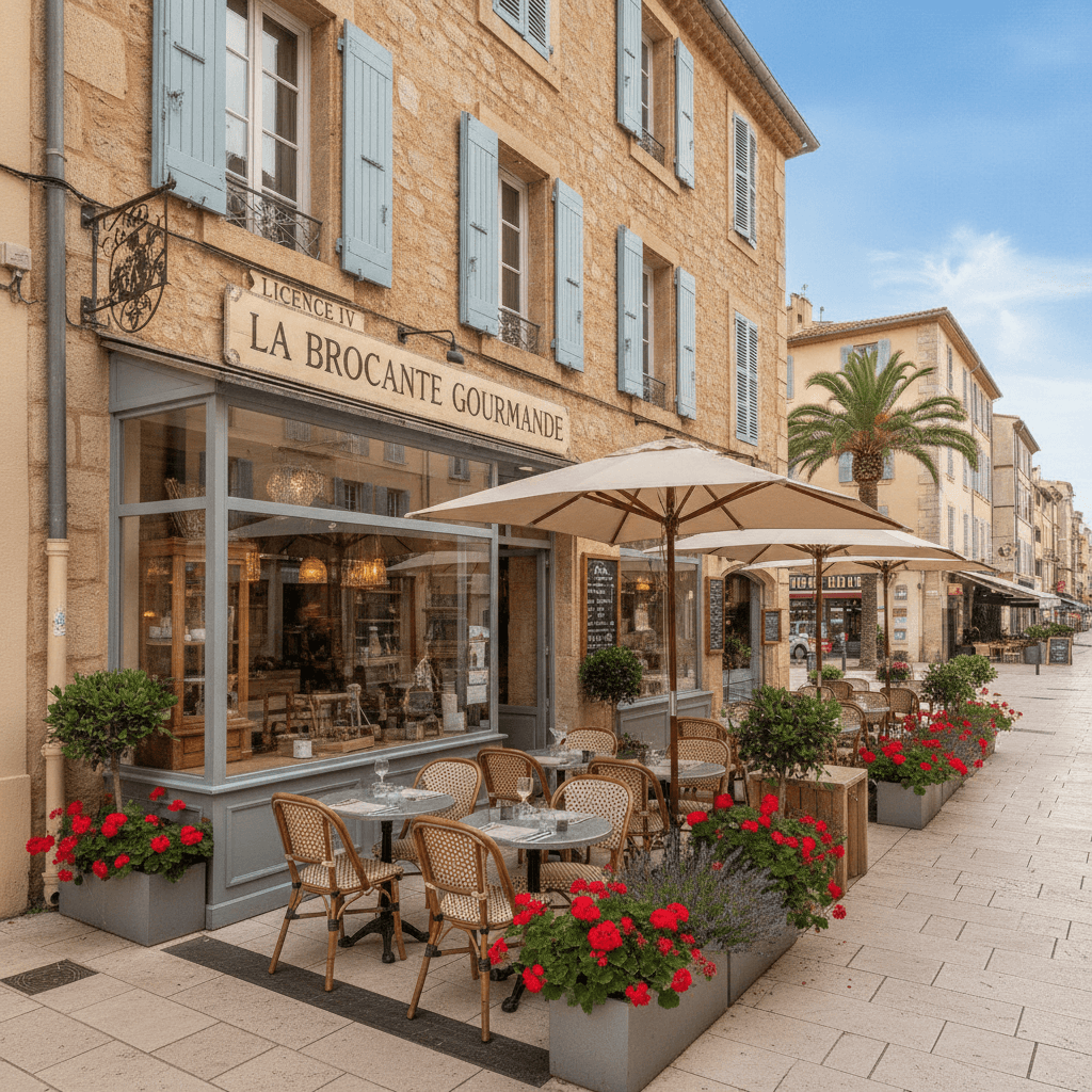 Restaurant à Perpignan : terrasse - licence IV - Image 1