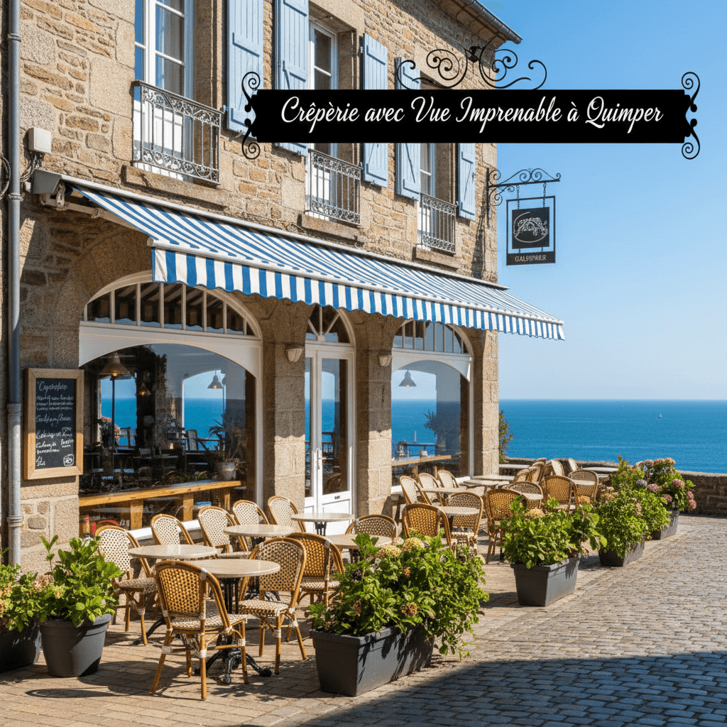 Restaurant à Quimper : terrasse - licence IV - Image 1