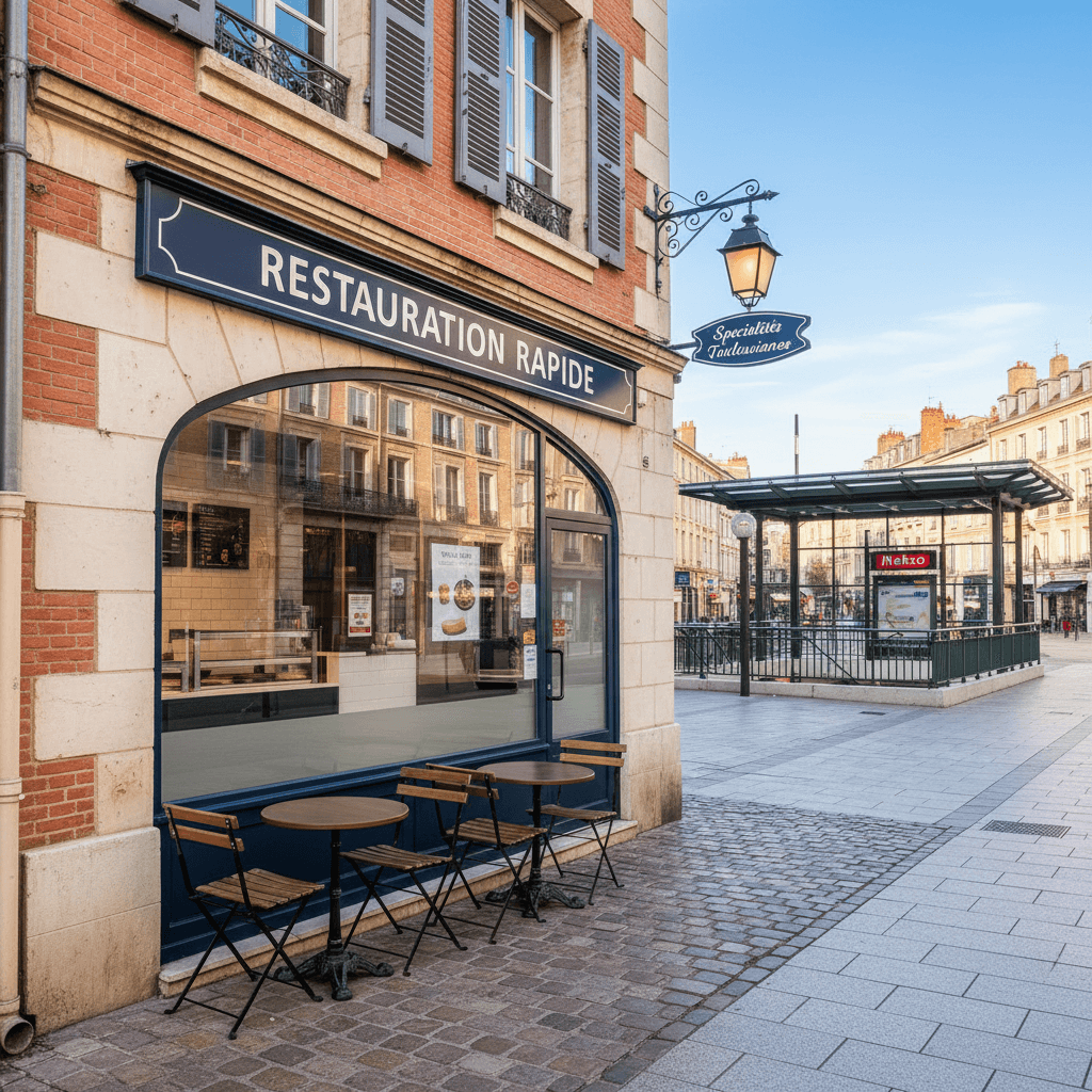 Fast-food à Toulouse : extraction