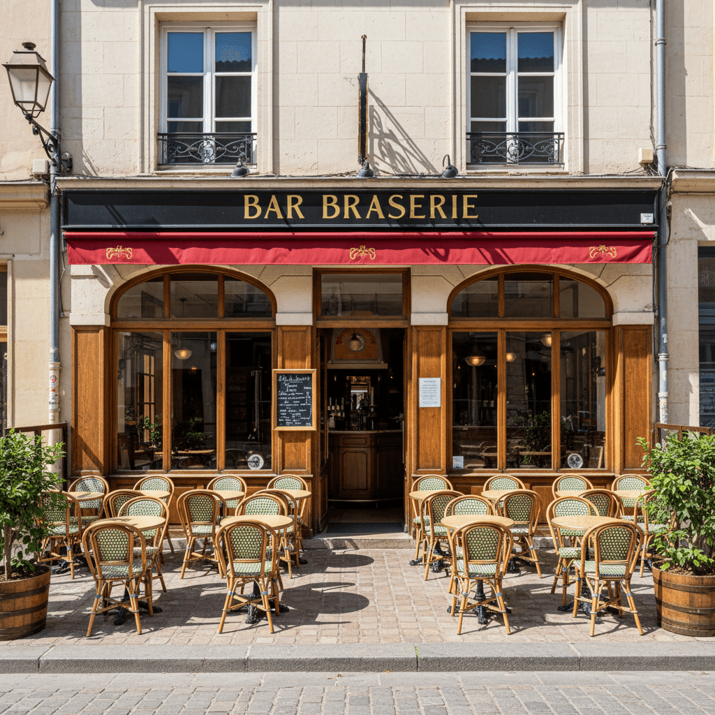 Bar-brasserie 125m² à Toulouse : terrasse - licence IV