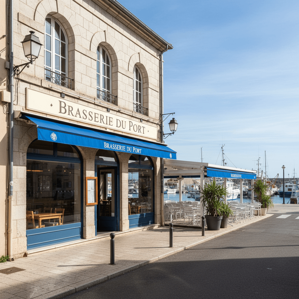 Bar-brasserie 90m² à Port-Vendres : terrasse - licence IV - Image 1