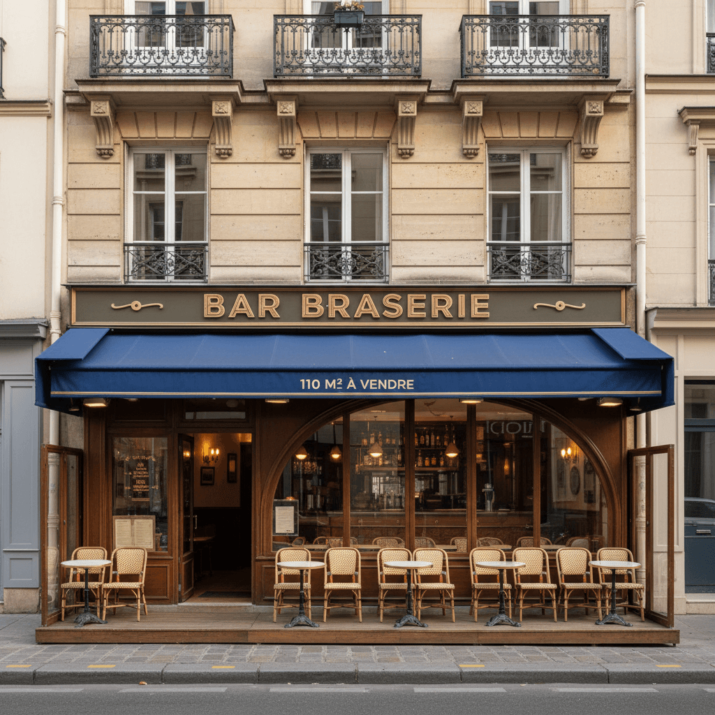 Bar-Brasserie Spacieux à Paris - 110 m²