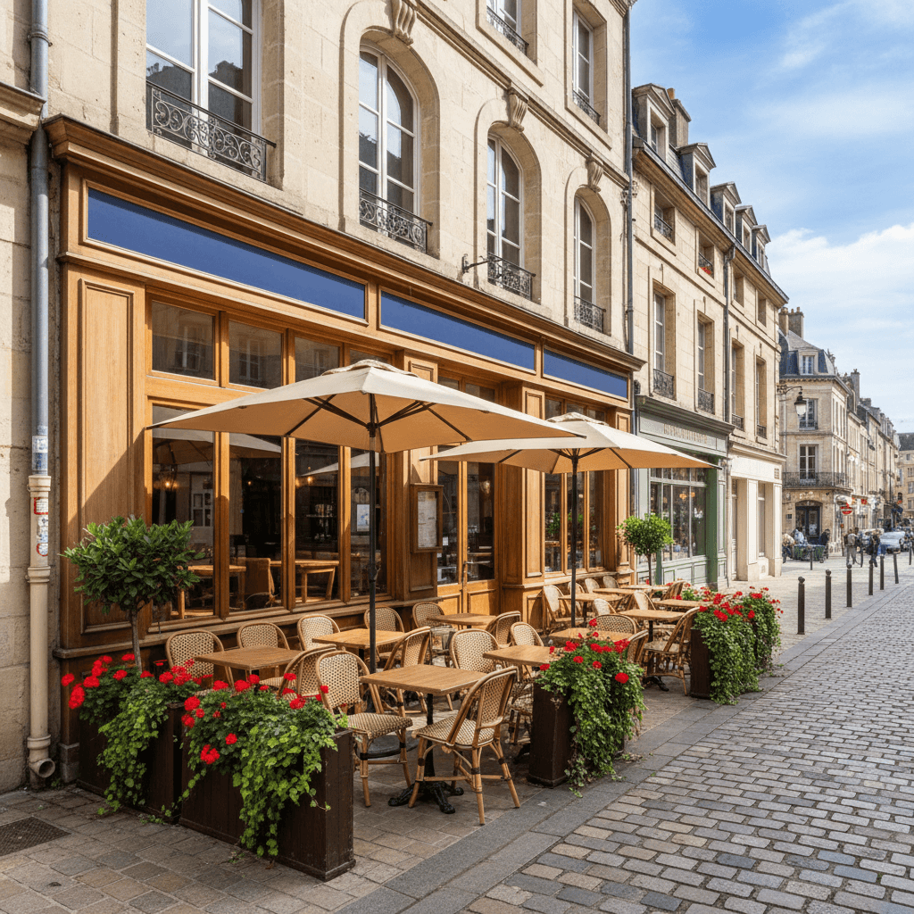 Restaurant 150m² à Tours : terrasse - licence IV - Image 1