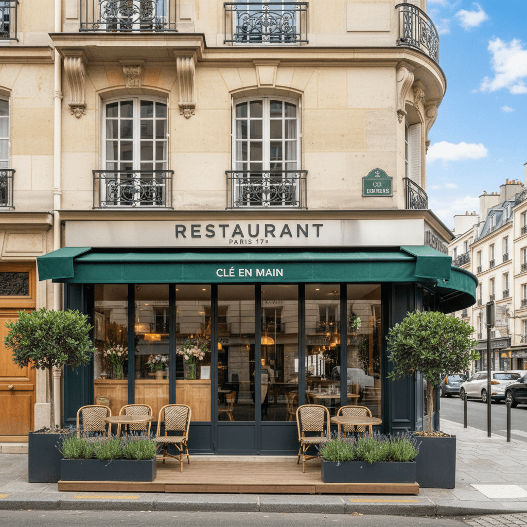 Restaurant clé en main à Paris 17e - Image 1