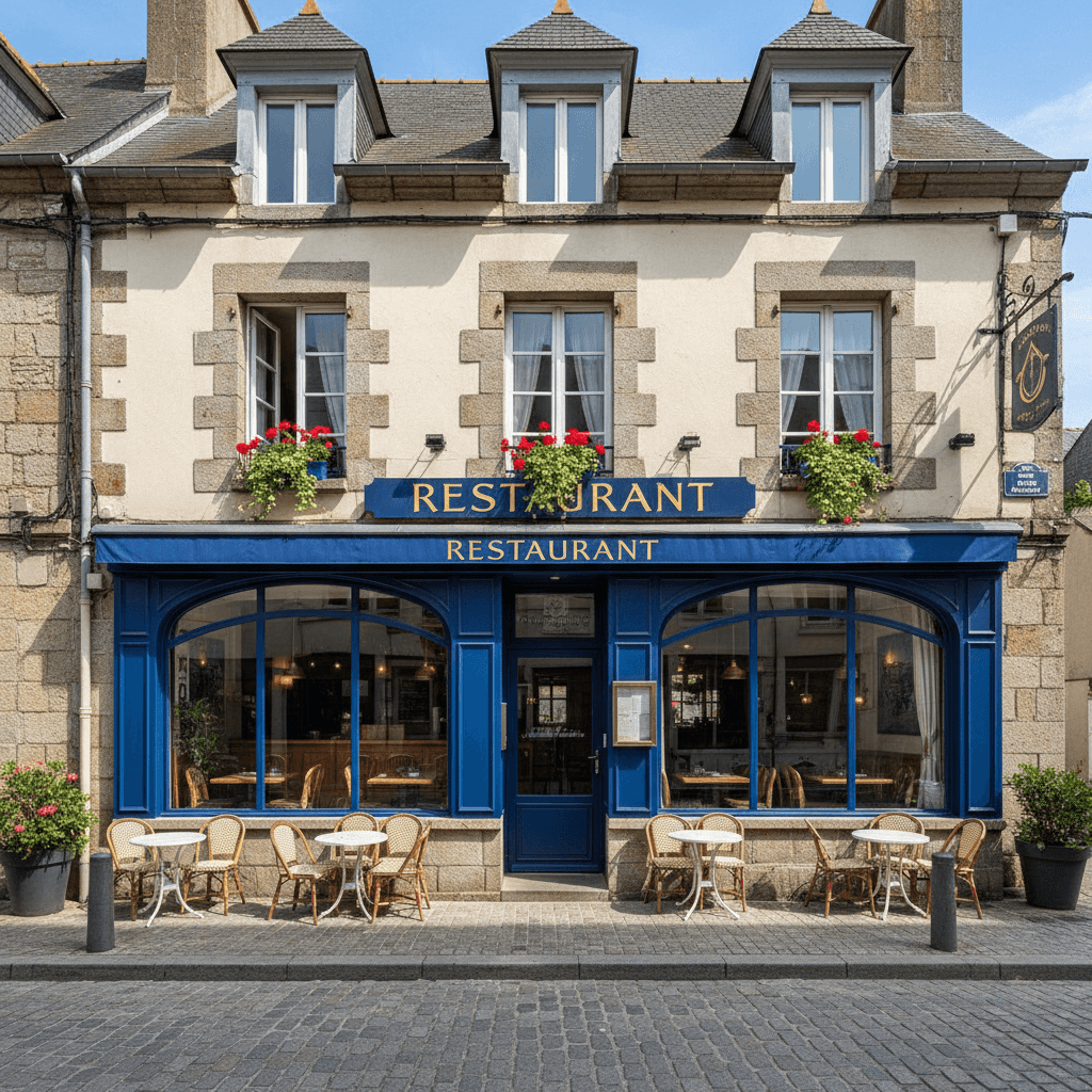 Restaurant 125m² à Saint-Brieuc : terrasse - licence IV - Image 1