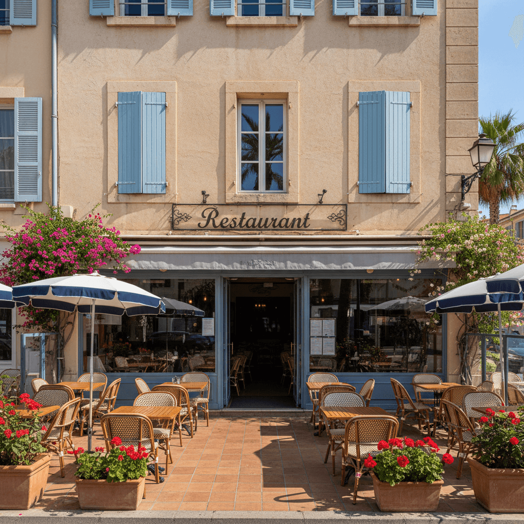 Restaurant 115m² à Menton : terrasse - licence IV - Image 1