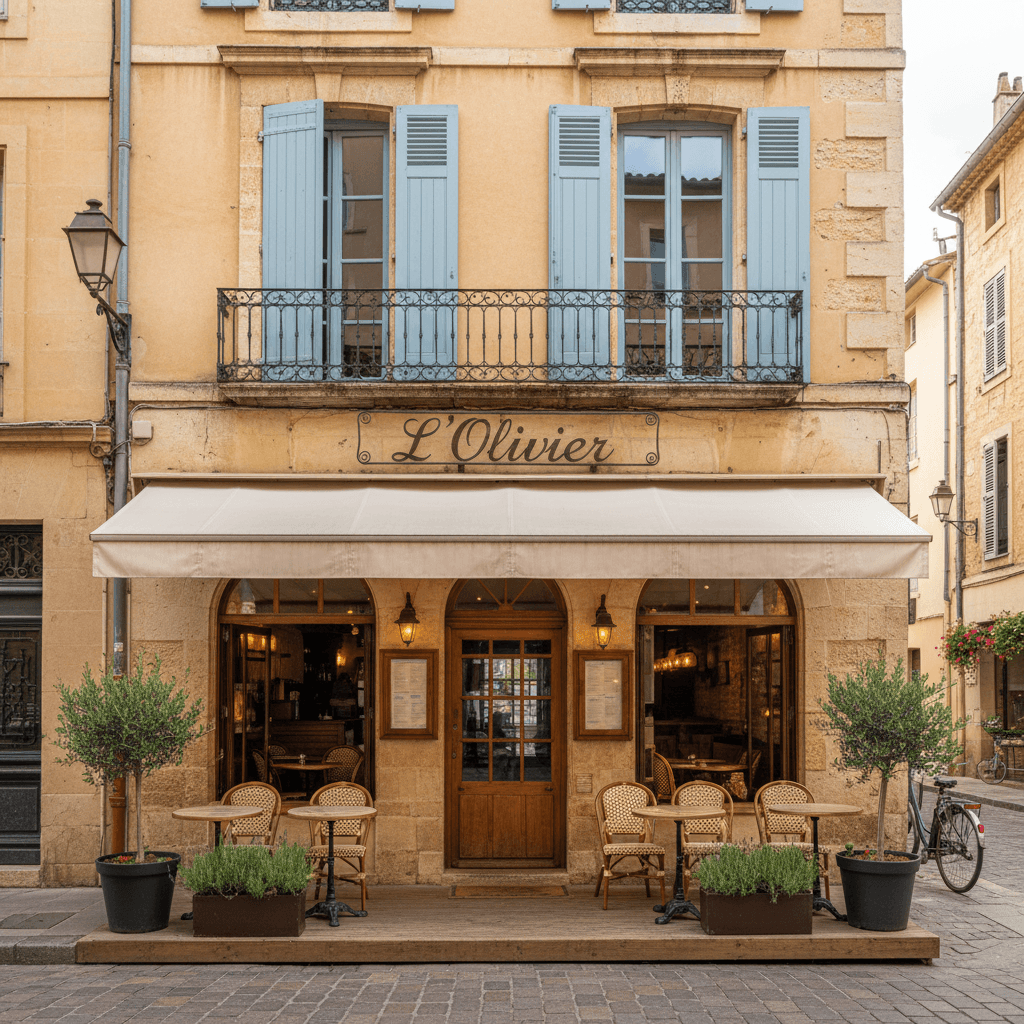 Restaurant 110m² à Aix-En-Provence : terrasse - licence IV