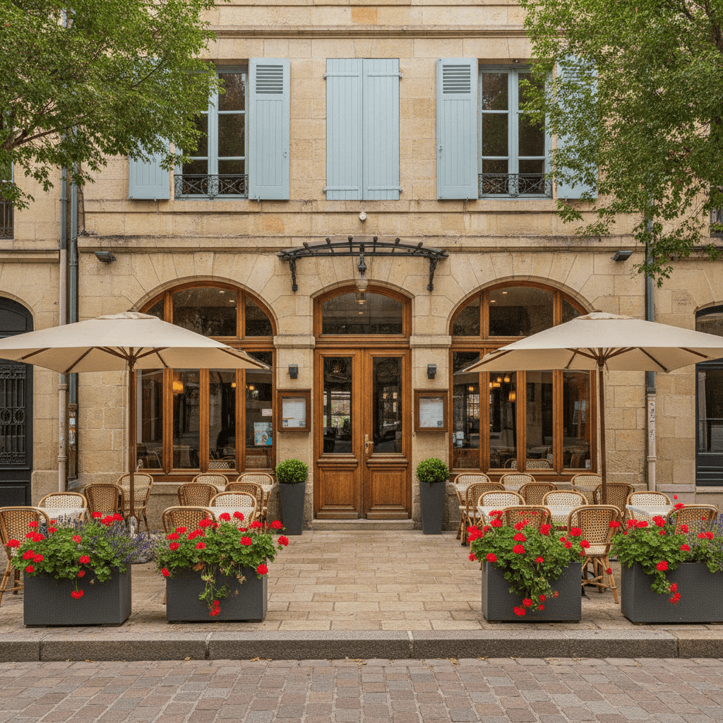 Restaurant 450m² à Nantes : terrasse - licence IV