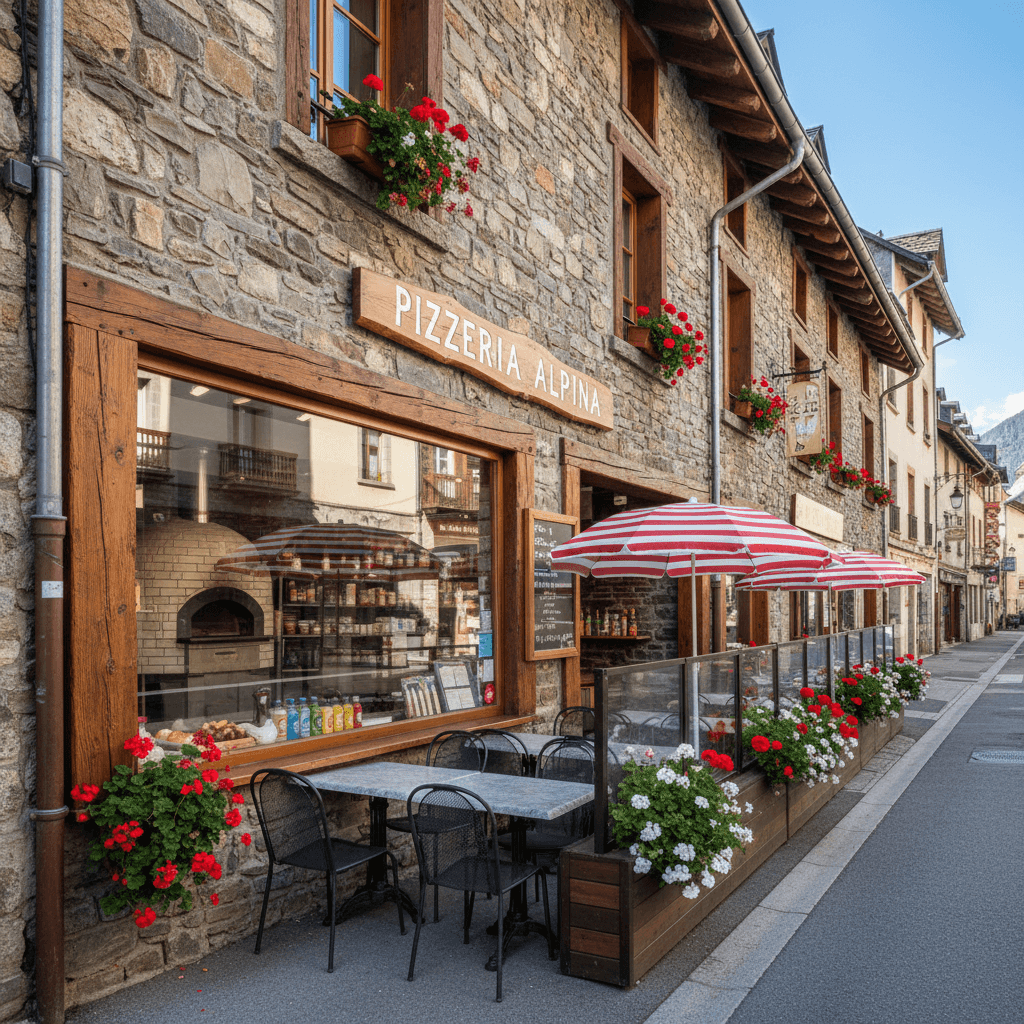 Fast-food 47m² à Briançon : terrasse - licence IV - Image 1