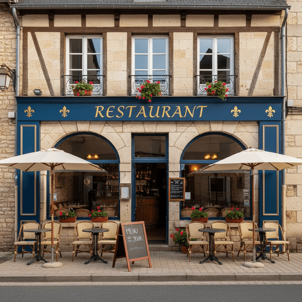 Restaurant à Corrèze : terrasse - licence IV - Image 1
