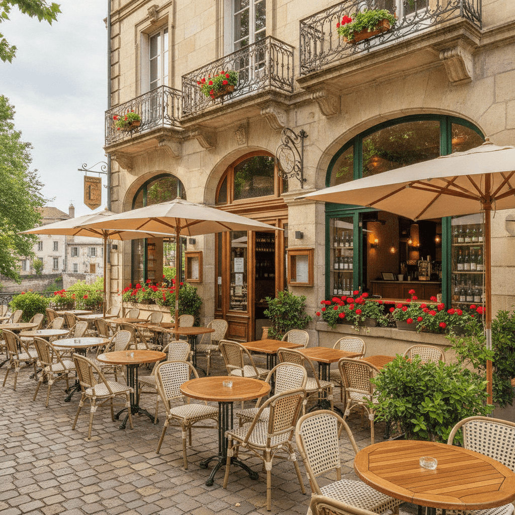 Restaurant 120m² à Romans-Sur-Isère : terrasse - licence IV - Image 1