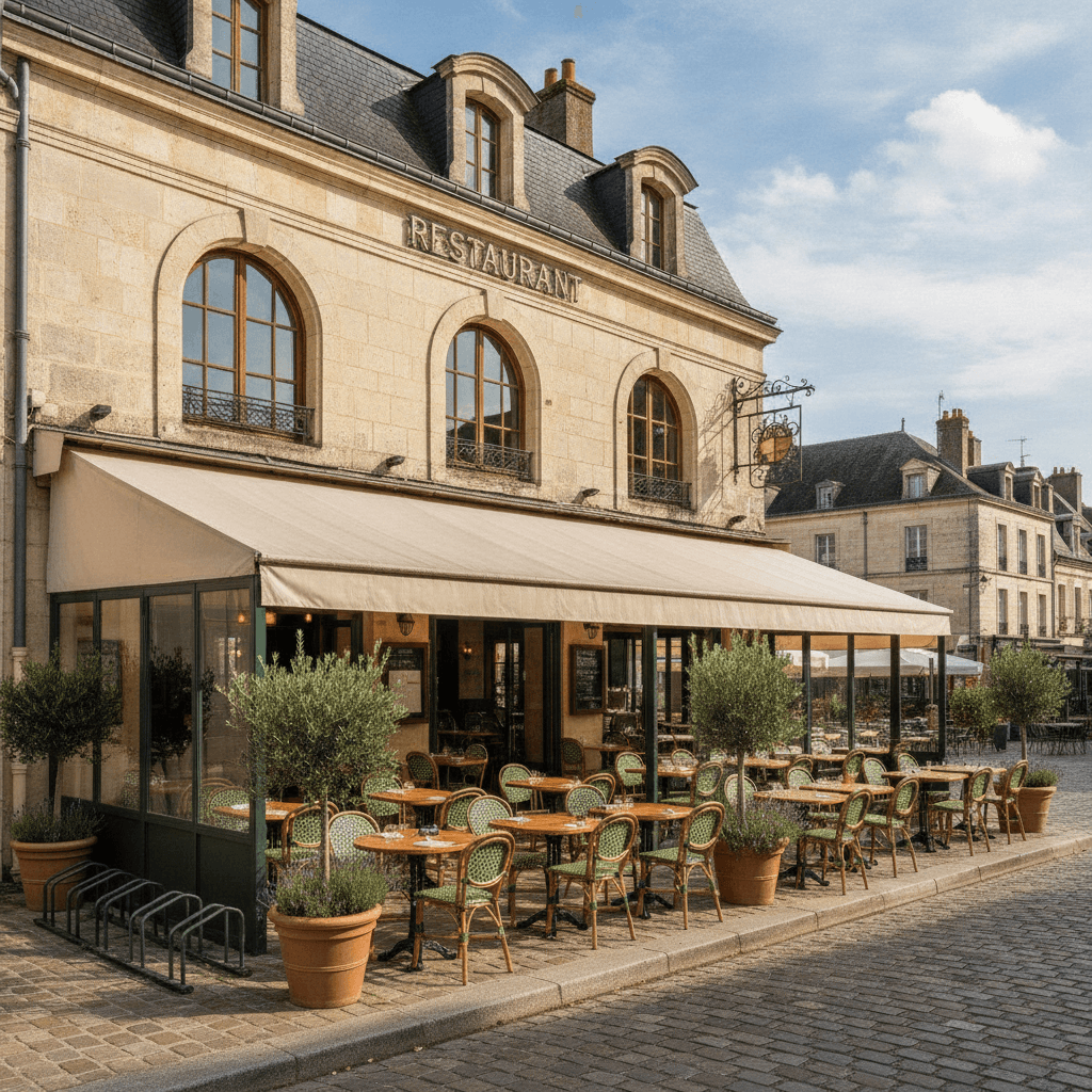 Restaurant 450m² à Poitiers : terrasse - licence IV - Image 1