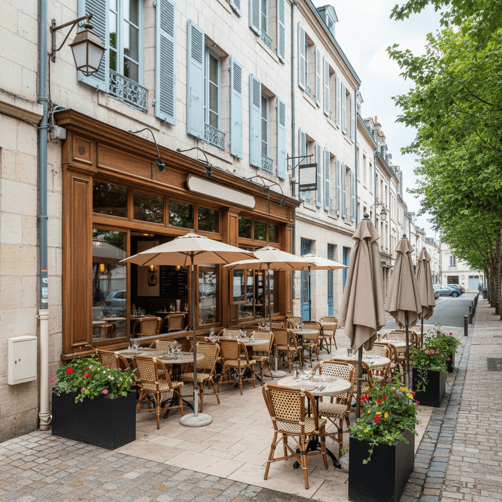 Restaurant 160m² à Nantes : terrasse - licence IV - Image 1
