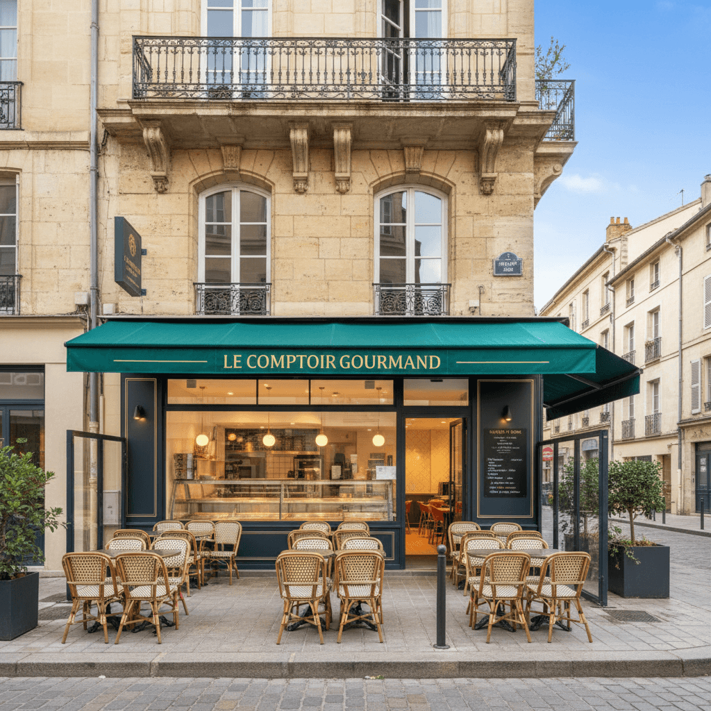 Snack à Montpellier : terrasse
