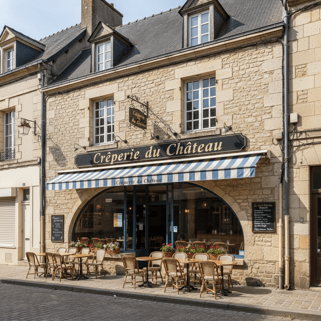 Restaurant 320m² à Angers : terrasse