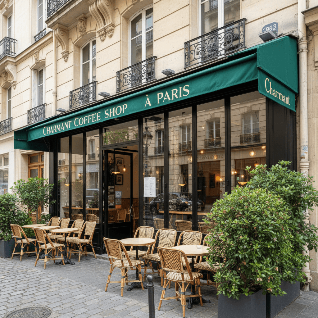 Charmant Coffee Shop à Paris avec Terrasse - Image 1
