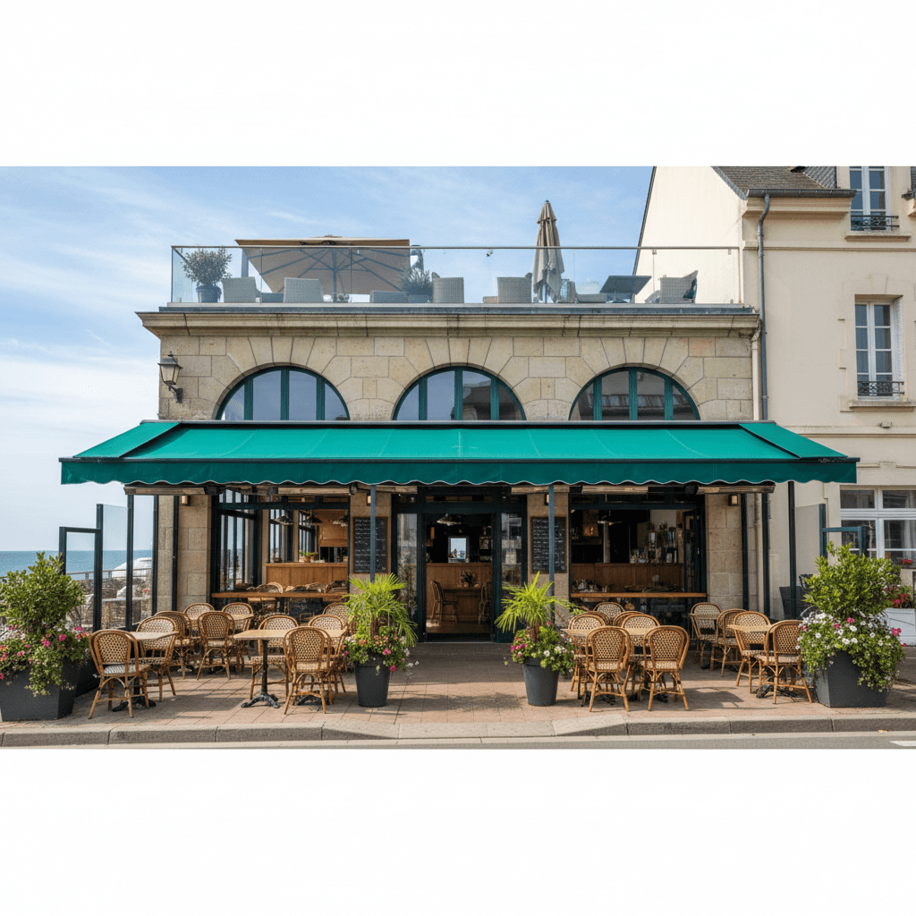 Bar-brasserie à Les Sables-D'Olonne : terrasse - licence IV - Image 1