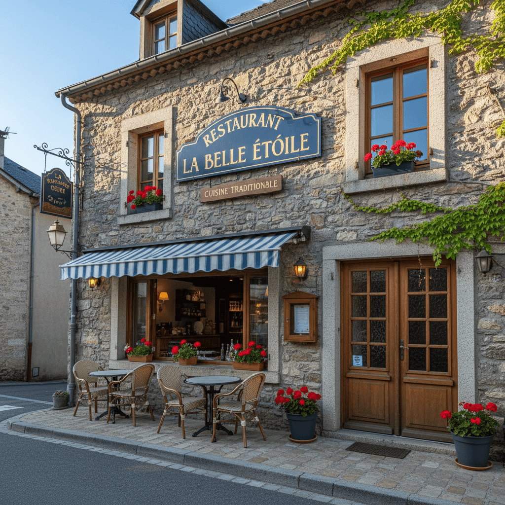 Restaurant 53m² à Valdeblore : cuisine équipée - Image 1