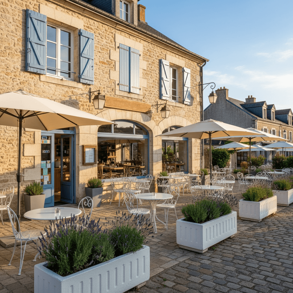 Restaurant 400m² à Saint-Georges-D'Oléron : terrasse - extraction - Image 1