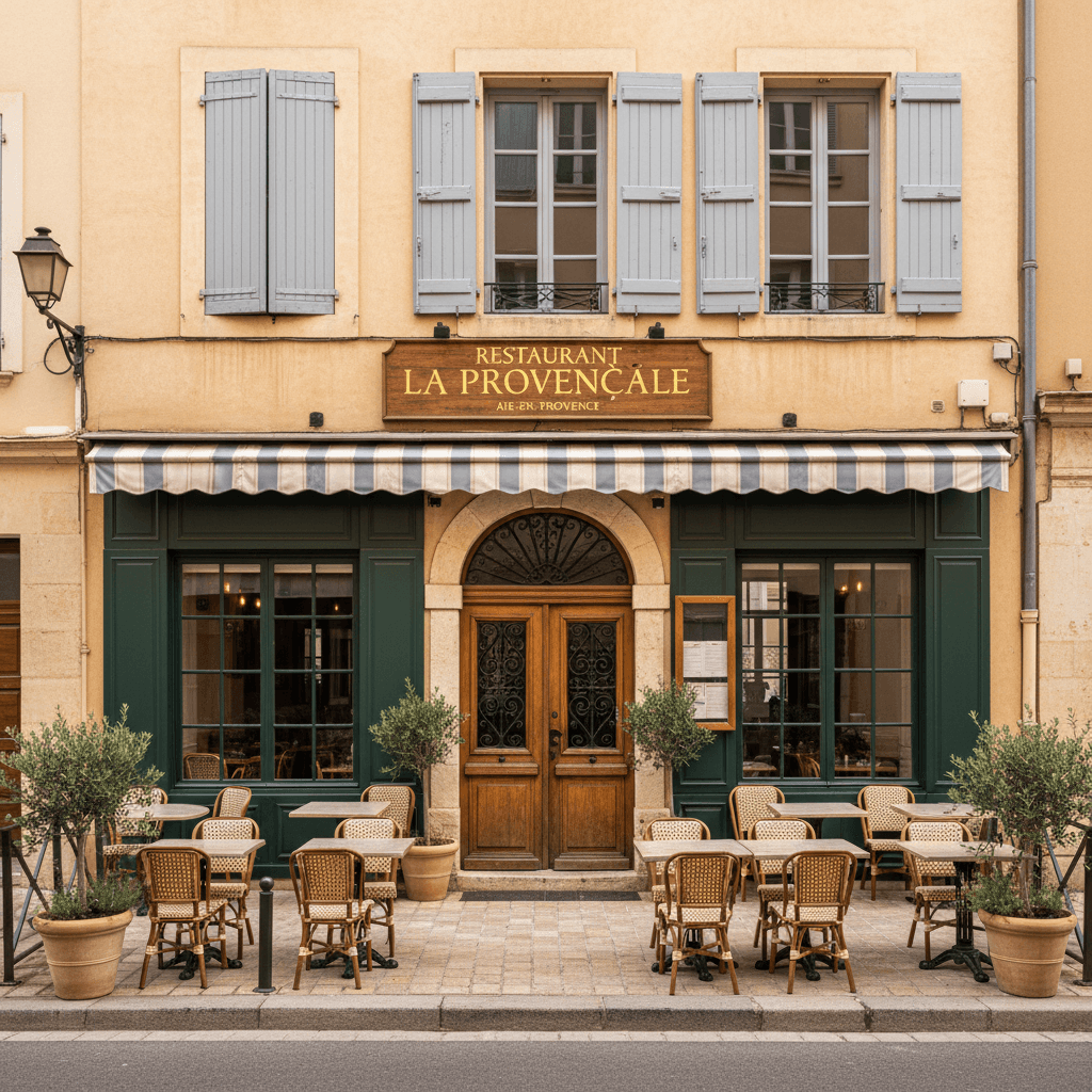 Restaurant 110m² à Aix-En-Provence : terrasse - licence IV