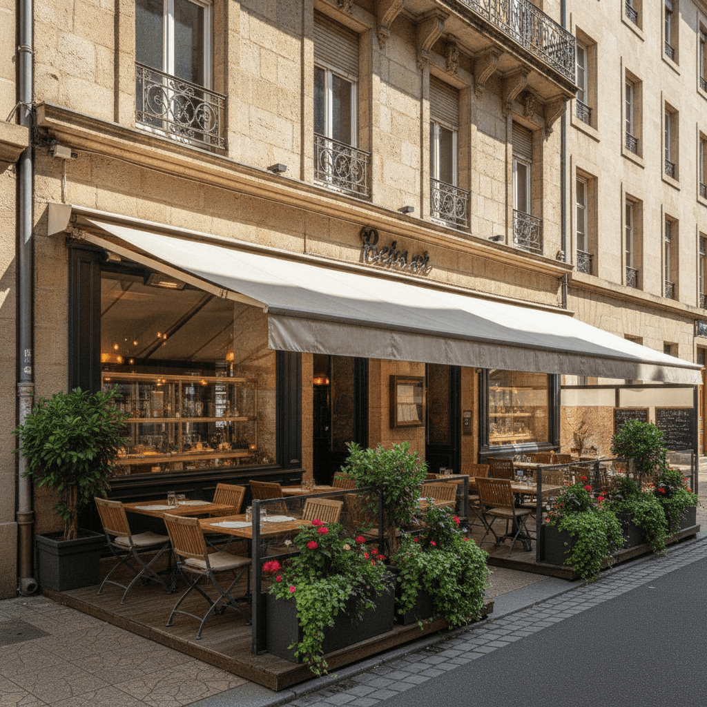 Restaurant 300m² à Mulhouse : terrasse - licence IV - Image 1