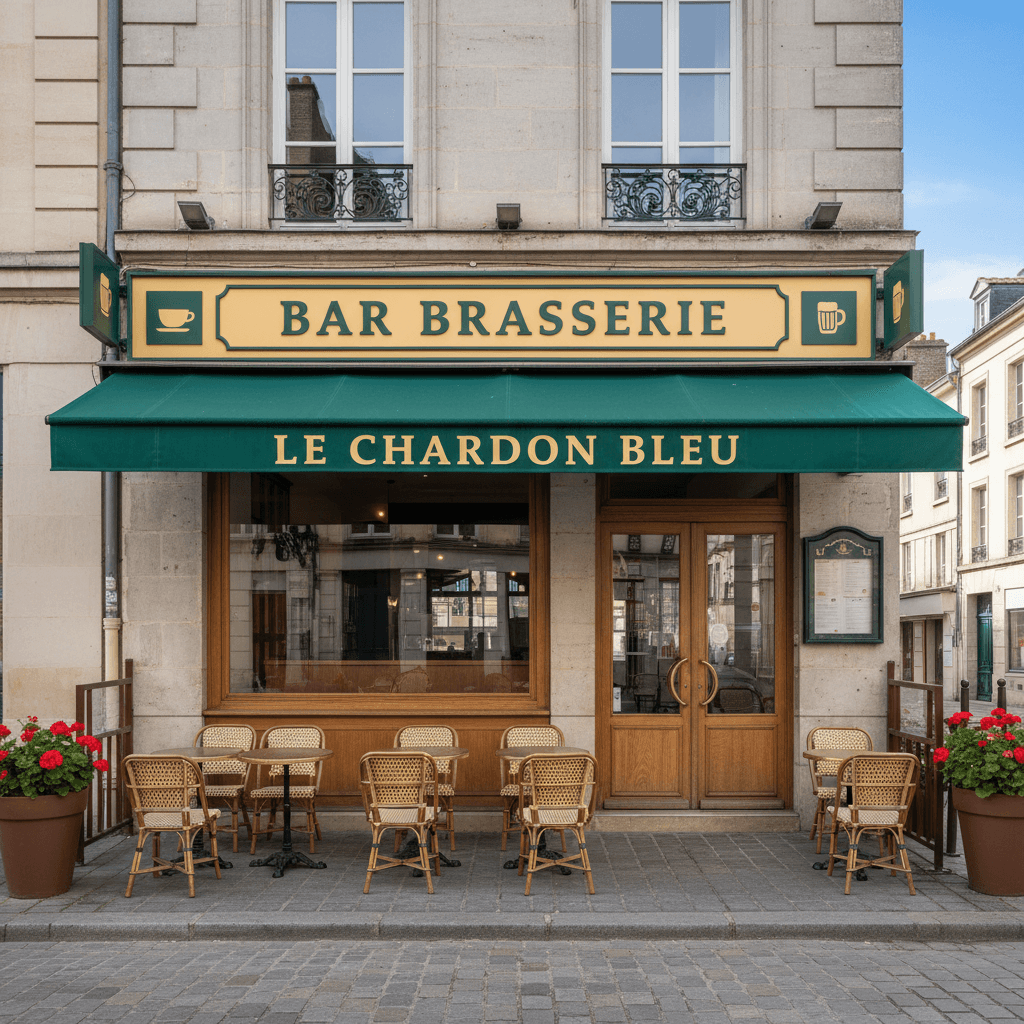 Bar-brasserie 80m² à Caen : terrasse - licence IV - Image 1